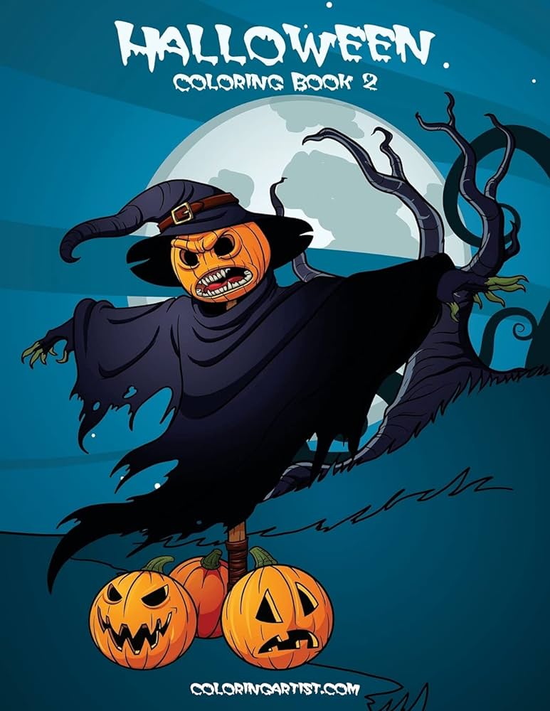 Halloween loring book volume snels nick books