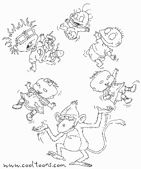 Best rugrats coloring pages for kids