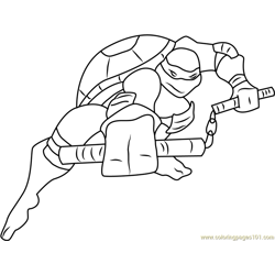 Teenage mutant ninja turtles coloring pages for kids printable free download