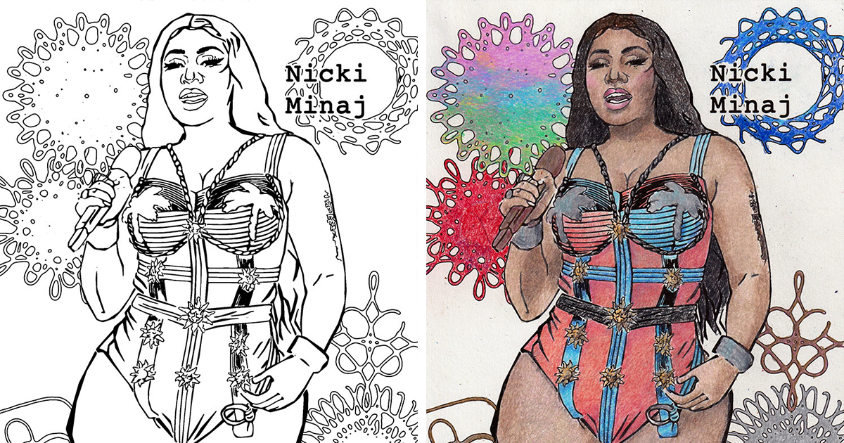 We are awesome i create coloring pages of powerful and inspiring women pics bored panda
