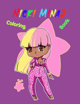 Nicki minaj coloring book coloring pages an amazing coloring book with lots of illustrations nicki minaj paperback old firehouse books