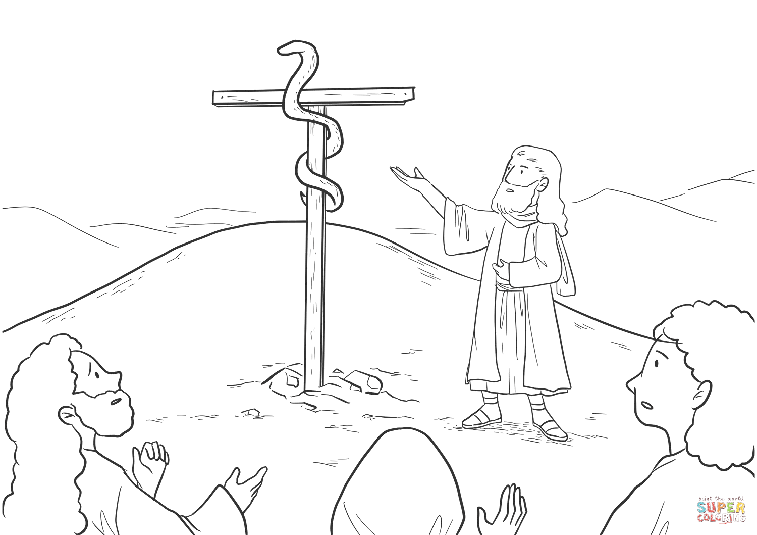 John nicodemus es to jesus secretly coloring page free printable coloring pages