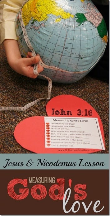 Measuring gods love activities â jesus and nicodemus lesson