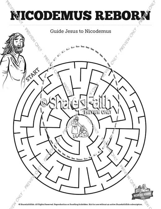 John nicodemus bible mazes â