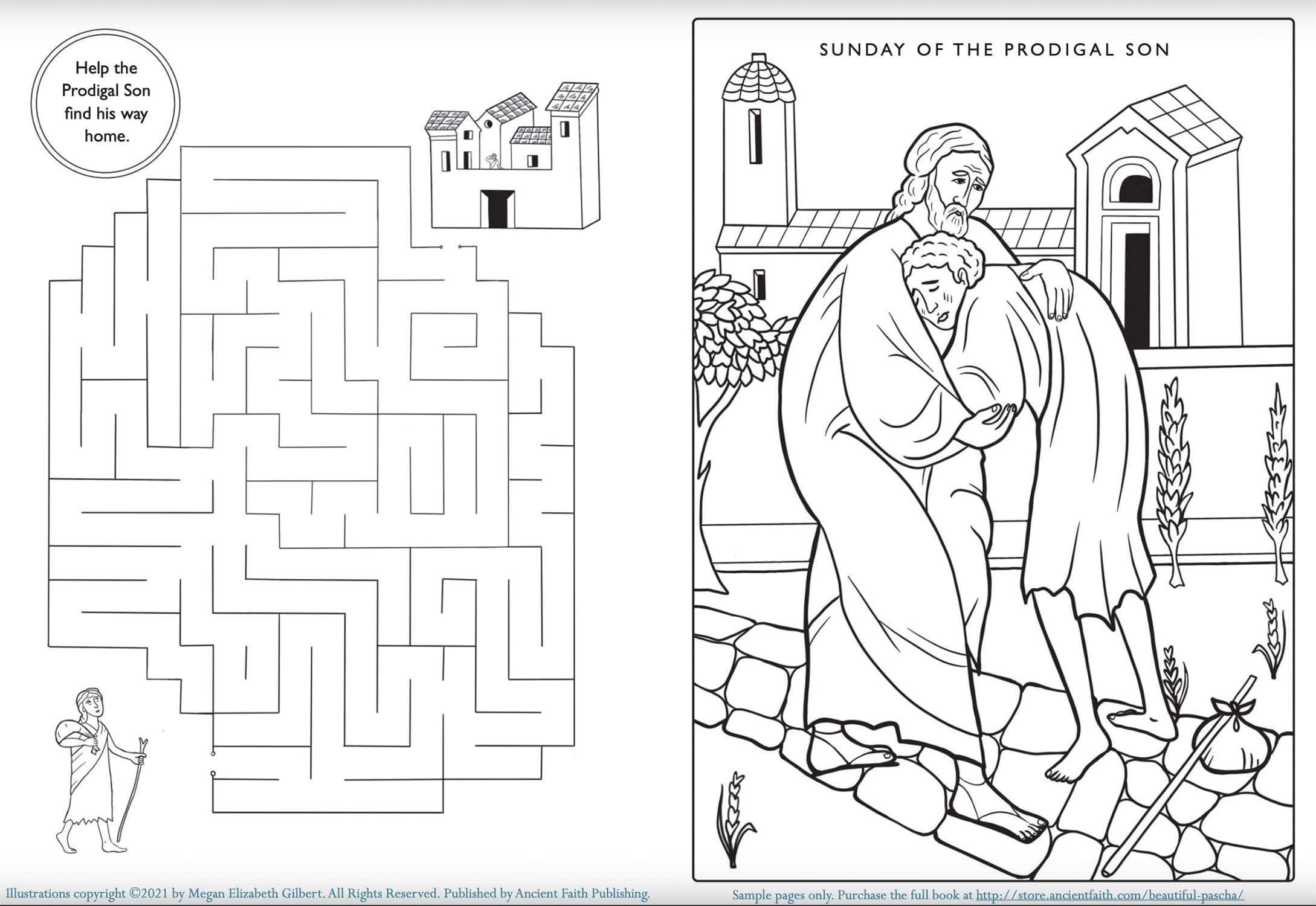 Greek orthodox easter book beautiful pascha coloring book dahlia â dahlia weddings and baptisms