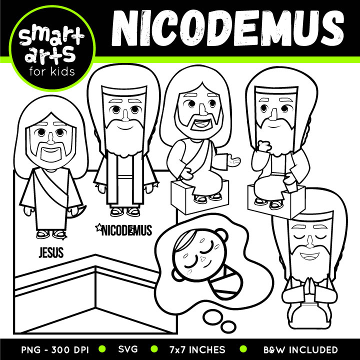 Nicodemus clip art