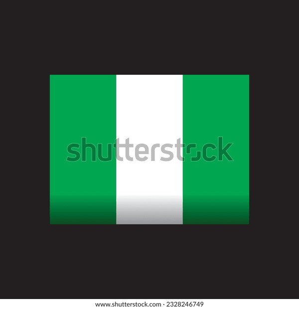 Flag nigeria country national stock photos