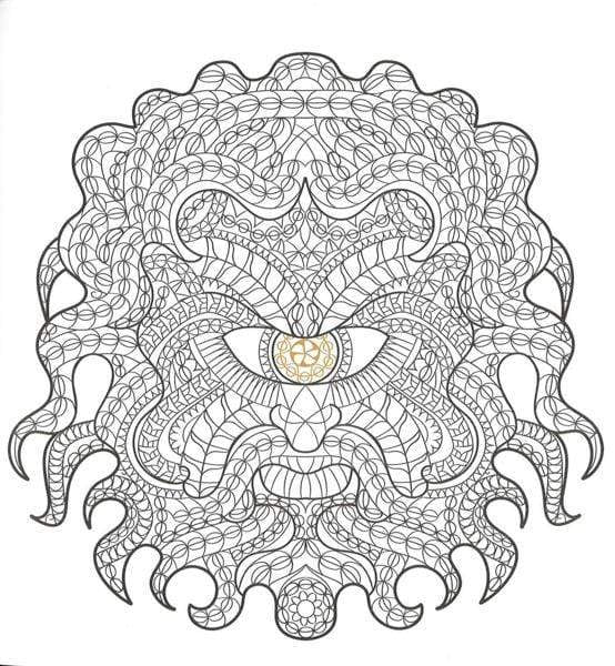 Night day coloring fabulous beasts night day â
