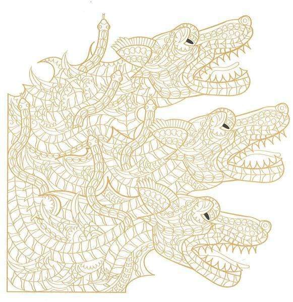 Night day coloring fabulous beasts night day â