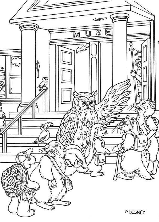 Franklin coloring pages