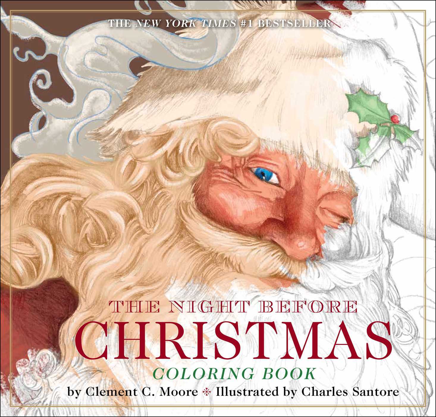 The night before christmas coloring book the classic edition activity â the learning tree