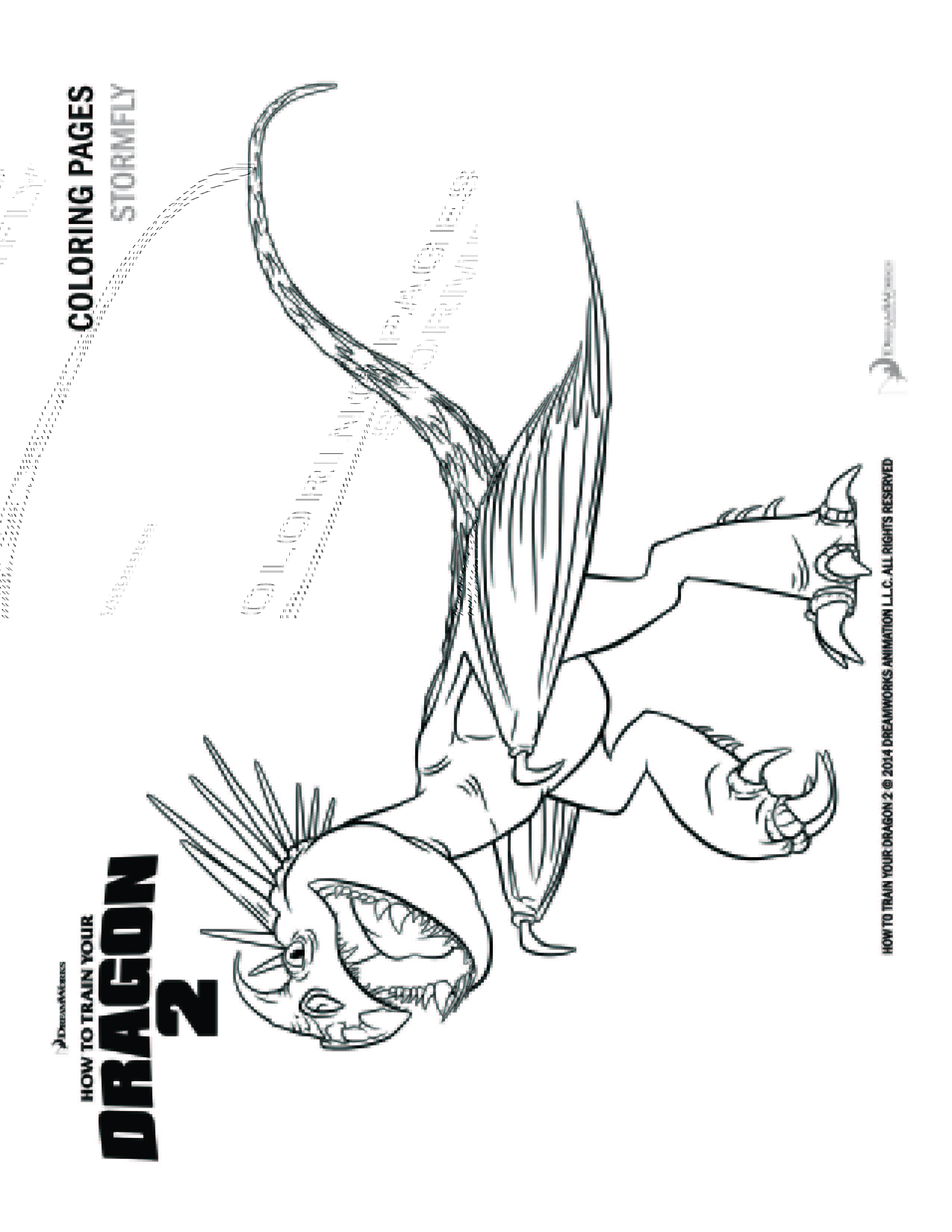 How to train your dragon coloring pages and activity sheets