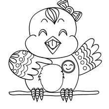 Nightingale coloring pages