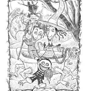 Nightmare before christmas coloring pages printable for free download