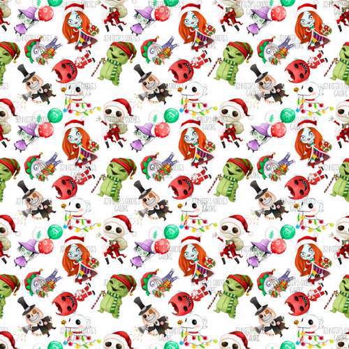 X jack skellington nightmare before christmas leather sheets custom printed leather sally mayor oogie boogie synthetic leather faux leather patent vinyl litchi glitter diy hair bows