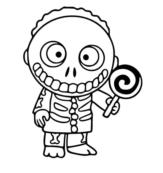 Lock shock and barrel coloring pages