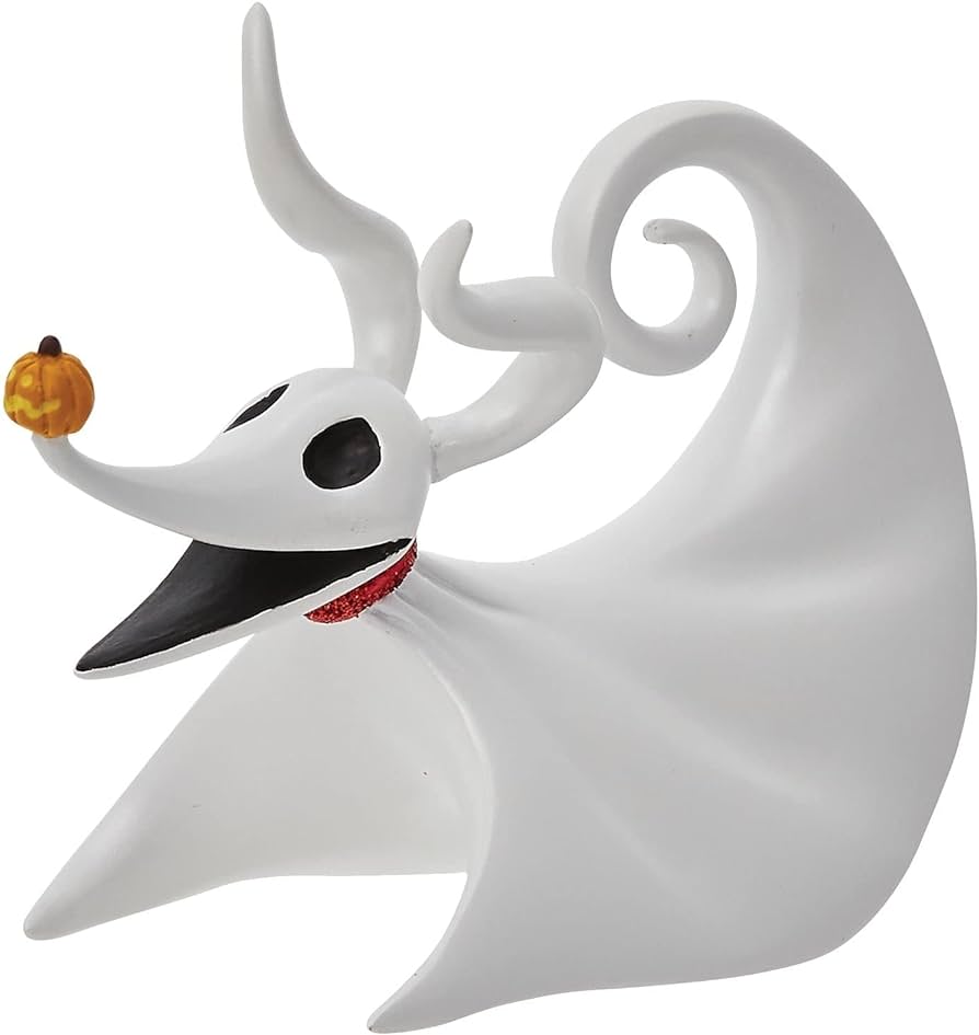 Enesco disney showcase the nightmare before christmas ghost dog zero mini figurine inch multicolor home kitchen