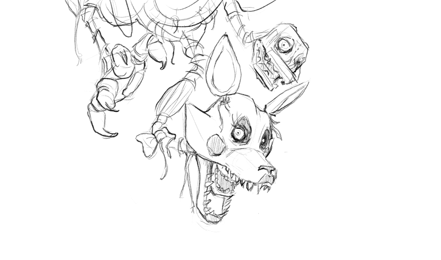 Supernob on x quick min mangle doodle cuz they are my favorite animatronic httpstcohetczpj x