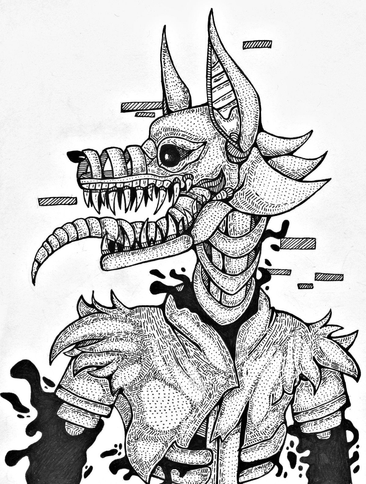 Nightmare foxy fnaf foxy fnaf drawings nightmares art