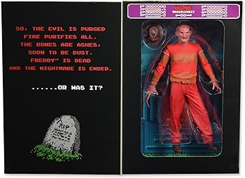 Neca nightmare on elm street scale freddy krueger classic video game appearance action figure video games