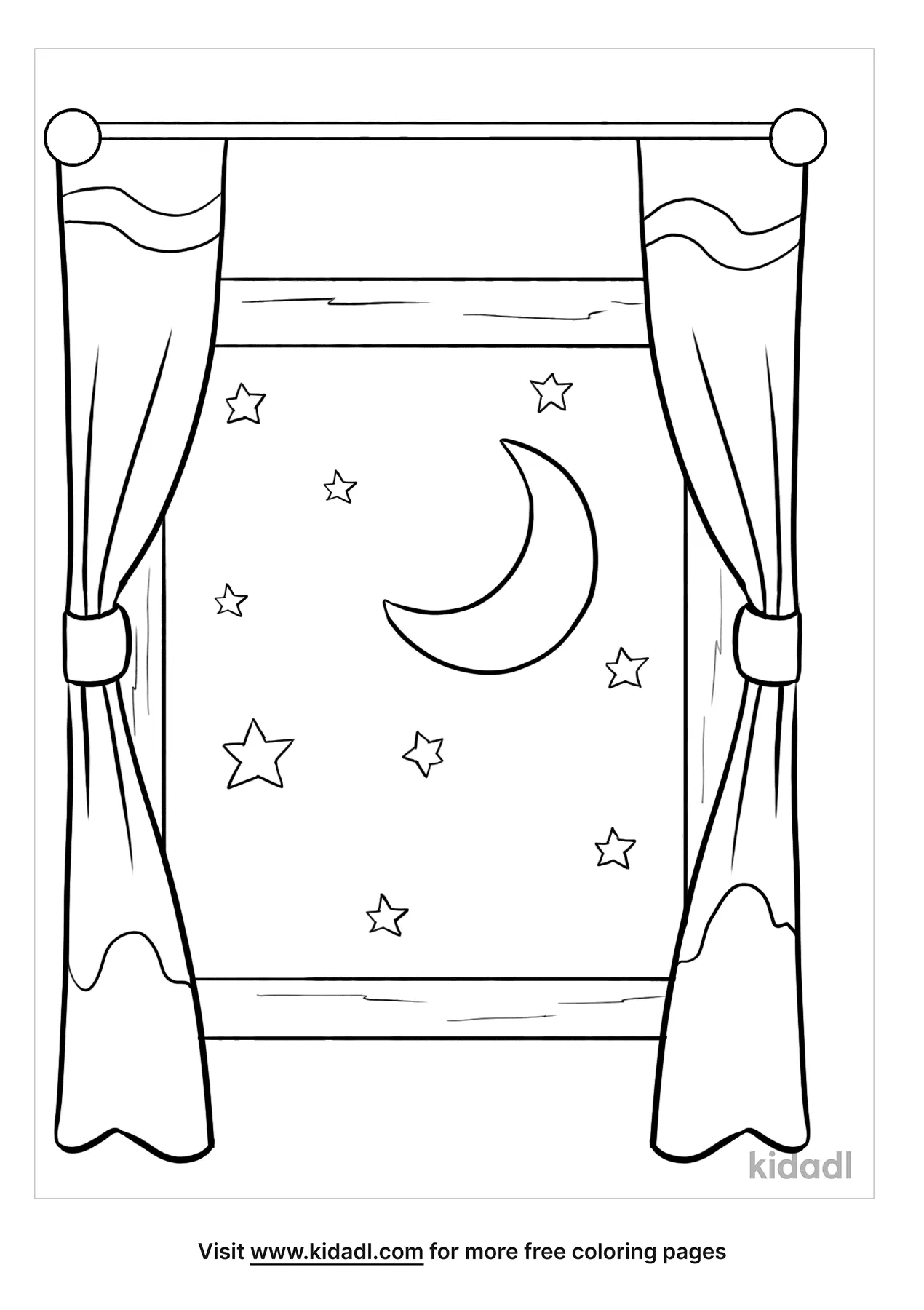 Free night coloring page coloring page printables