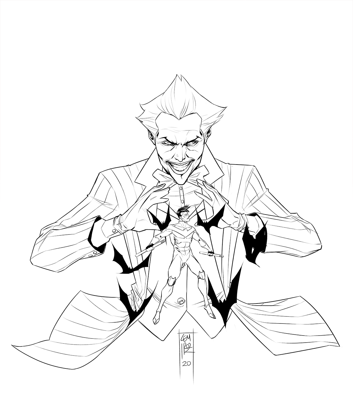 Nightwing vs joker