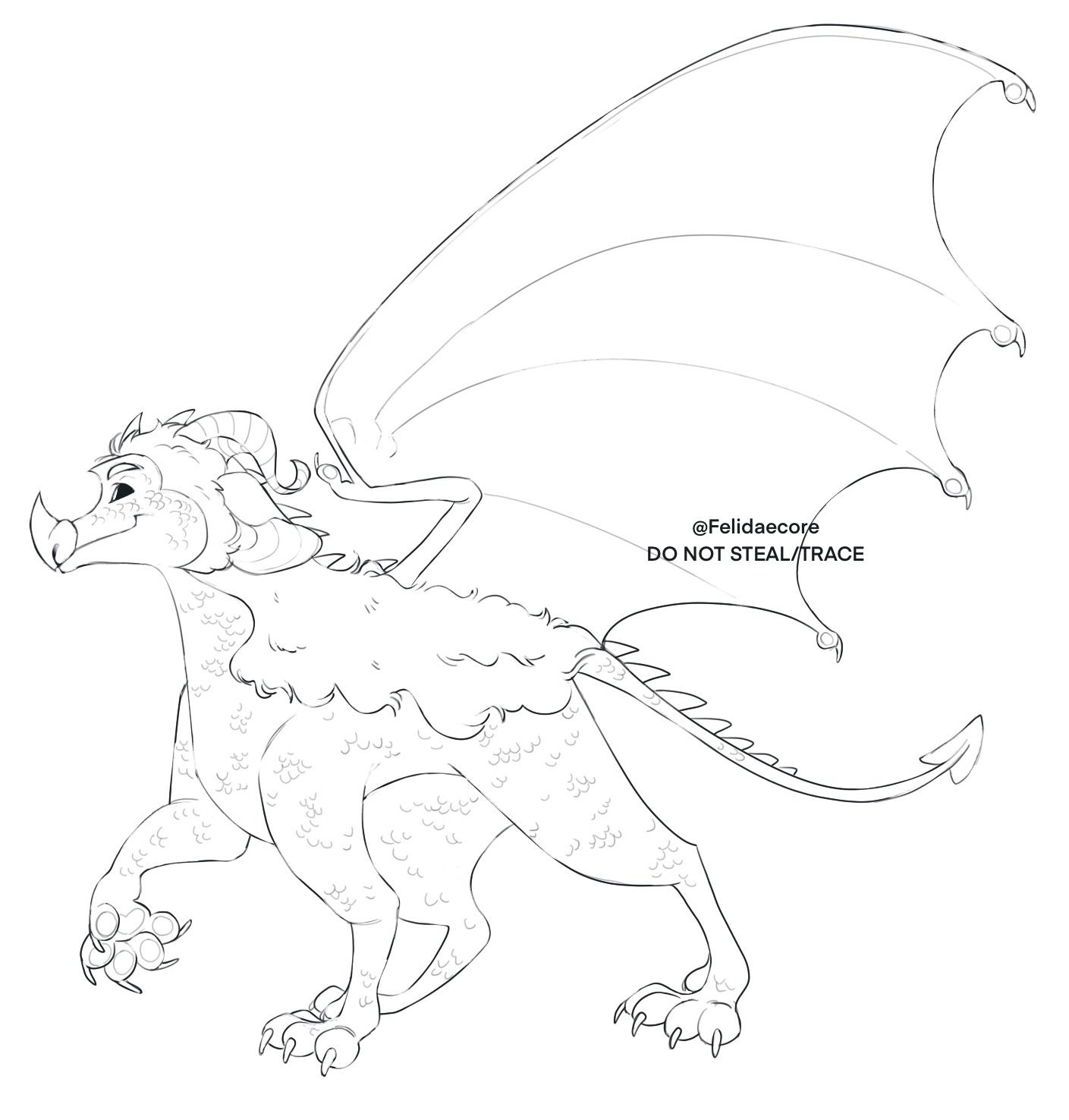 Free to use nightwing base dont get confused im felidaecore on discord lmaoo rwingsoffire