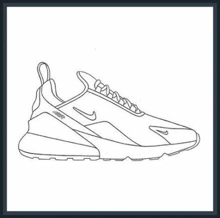 Coloring page in sneakers drawing sneakers illustration sneakers sketch sneakers sketch sneakers drawing shoes drawing