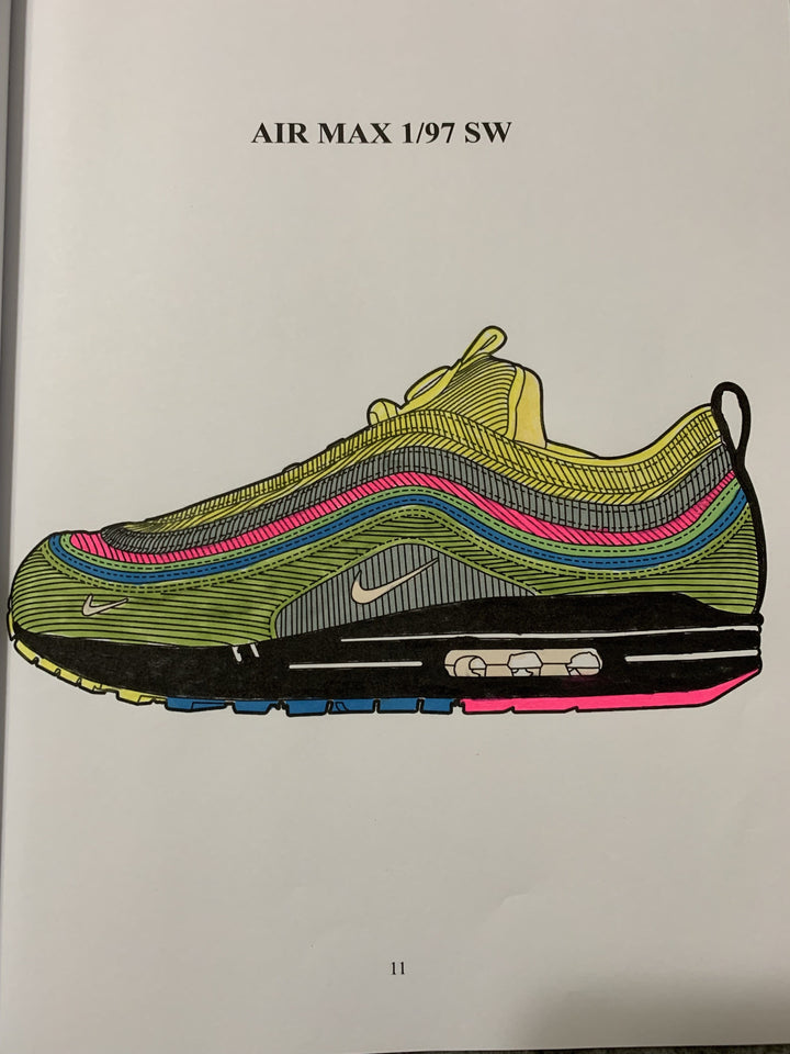 Air maximum coloring book â