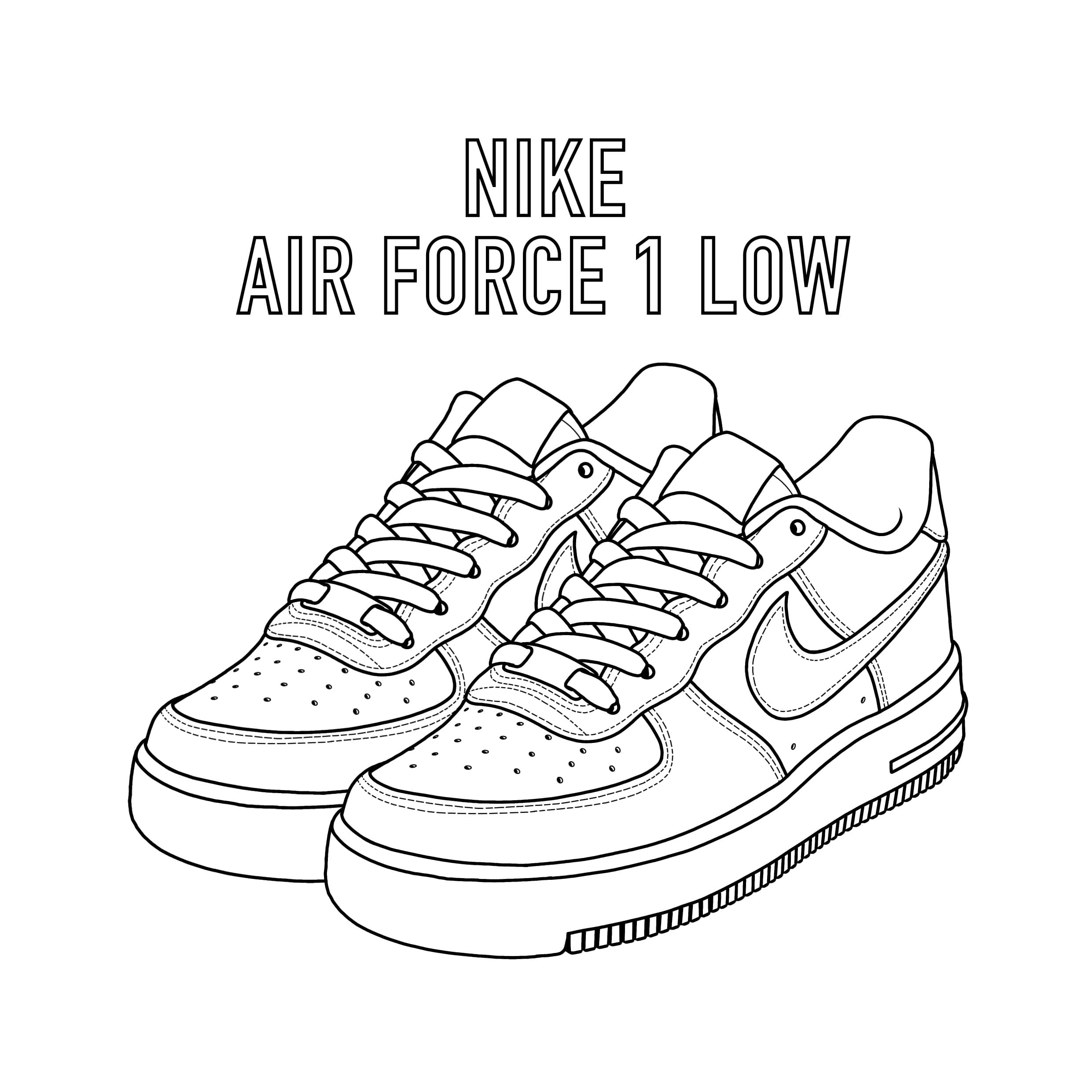 Nike coloring pages