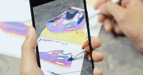 Nike coloring pages go digital in japan