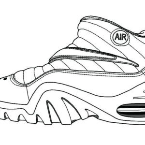 Nike coloring pages printable for free download