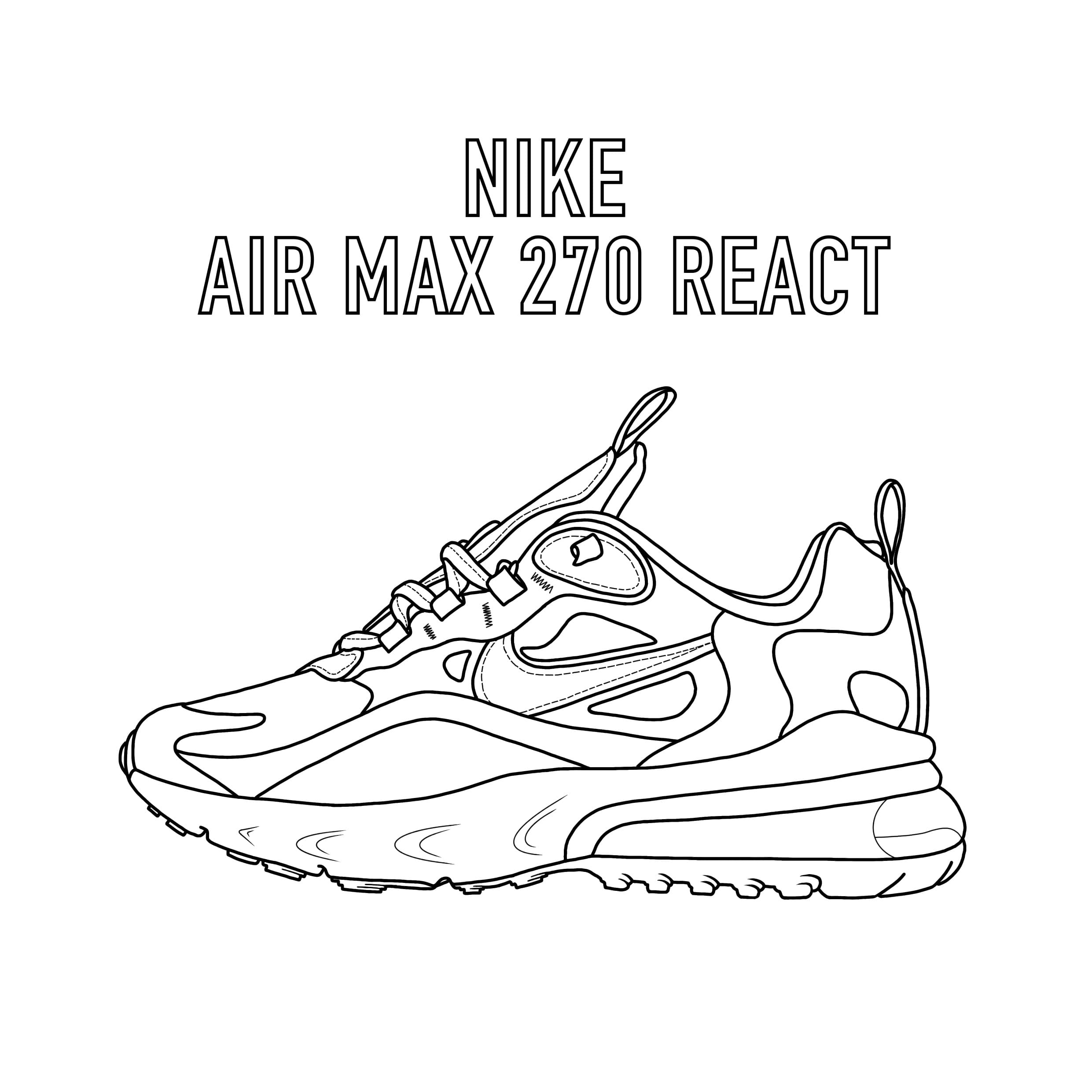 Nike coloring pages