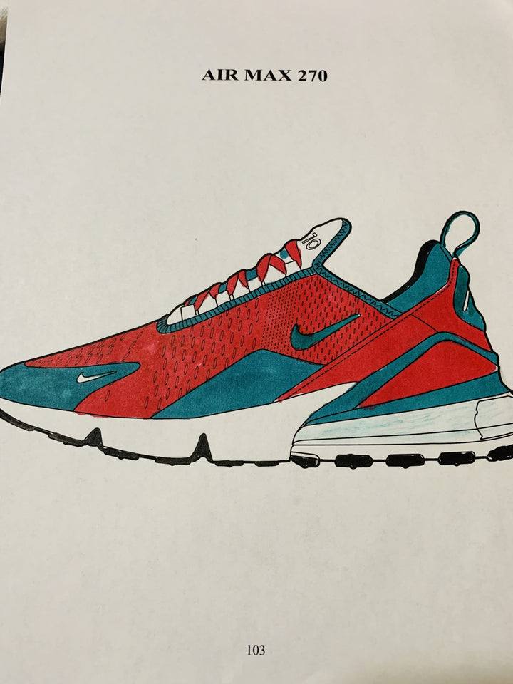 Air maximum coloring book â