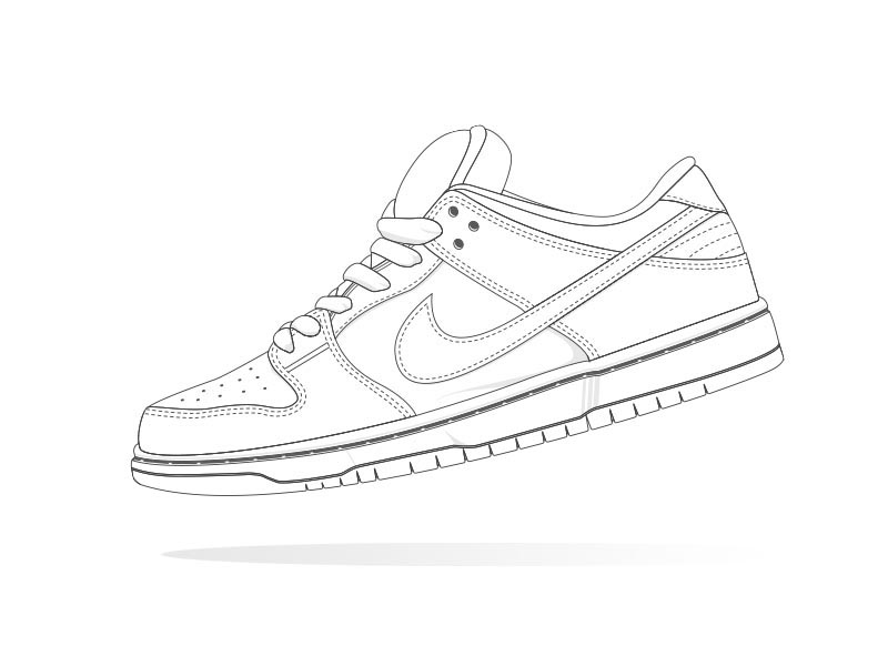 Nike sb dunk low by ken osh tan on
