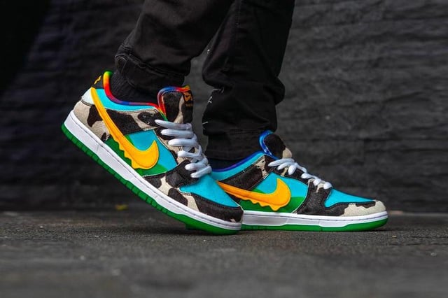 Nike sb dunk low chunky dunky coloring pagethis collaboration between nike and ben jerrys has been one of my favorite releases of the year maybe its because of the fun color