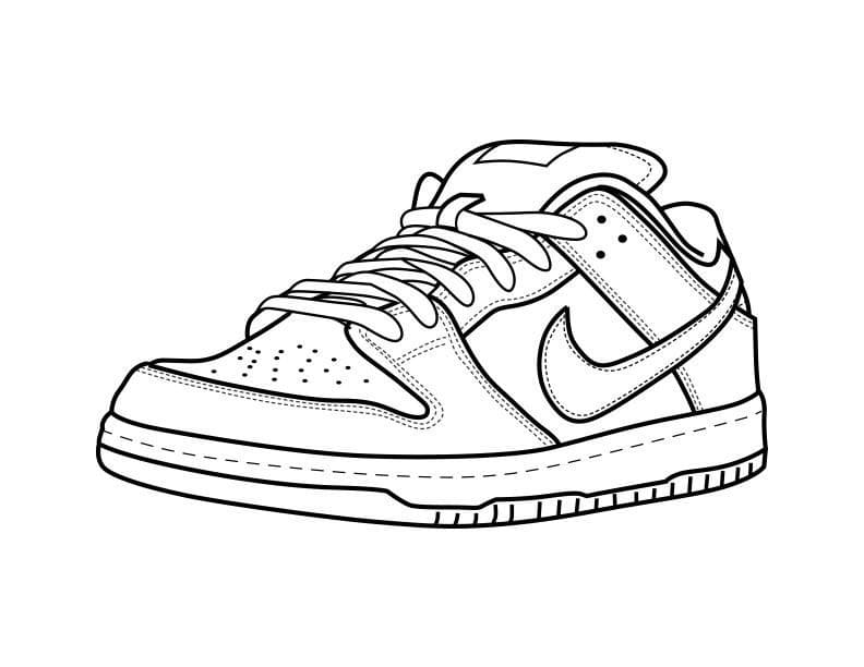 Nike coloring pages