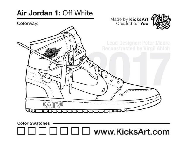Thoughts on my recent air jordan off white coloring page out of the sneaker stencils ive made this is by far my favorite âºïðð rgraphicdesign