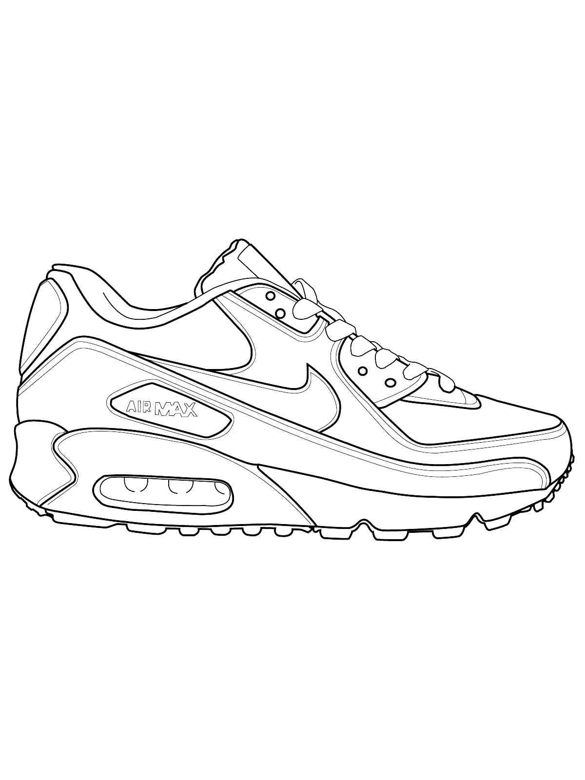 Air jordan coloring pages