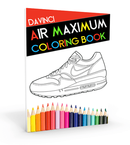 Air jordan coloring book â