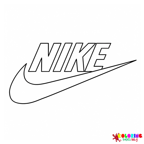 Nike coloring pages