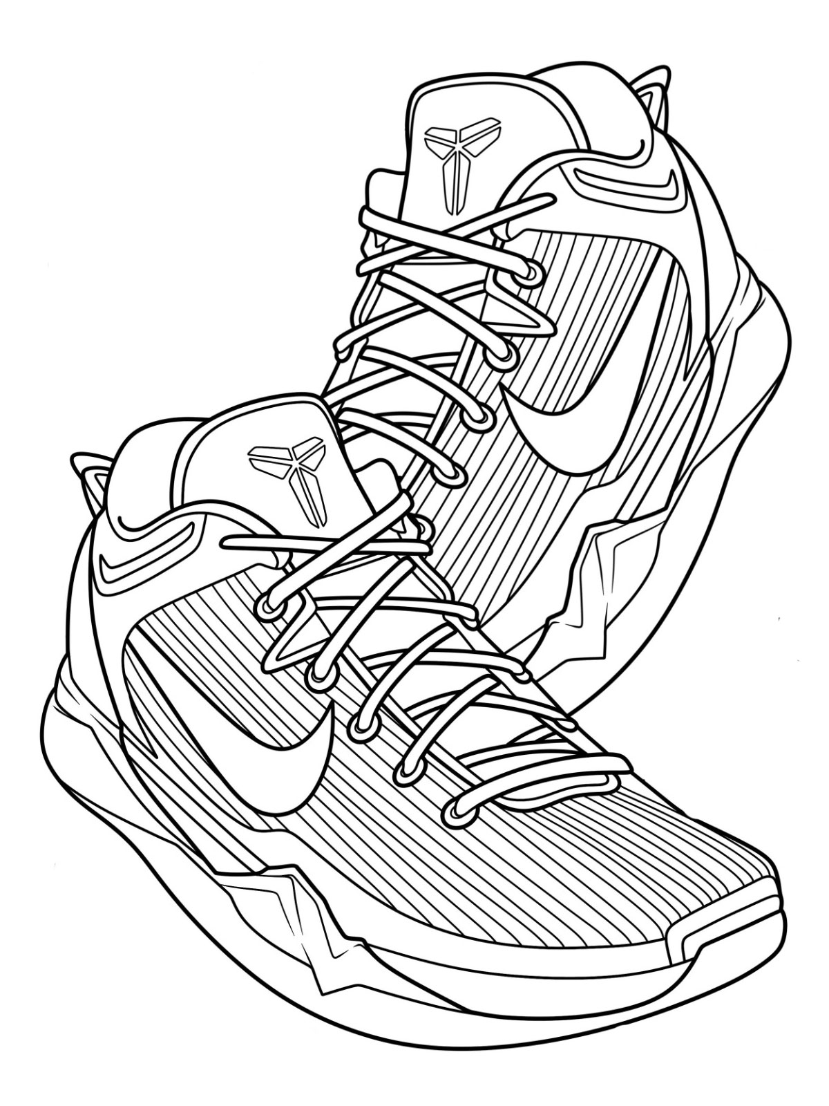 Nike coloring pages