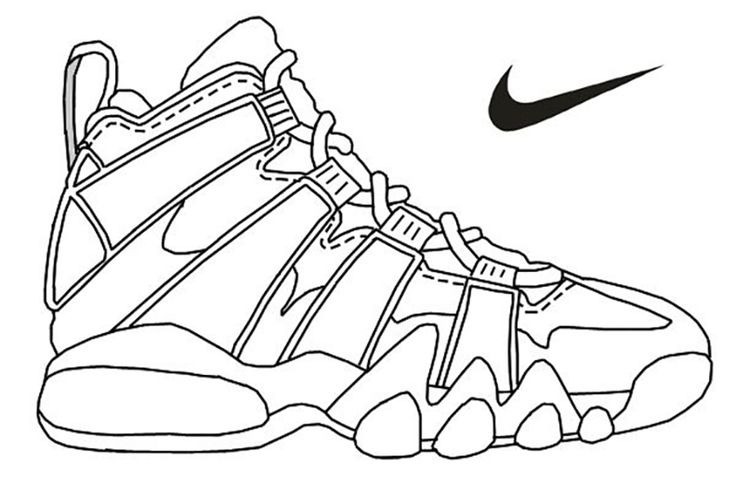Nike coloring pages