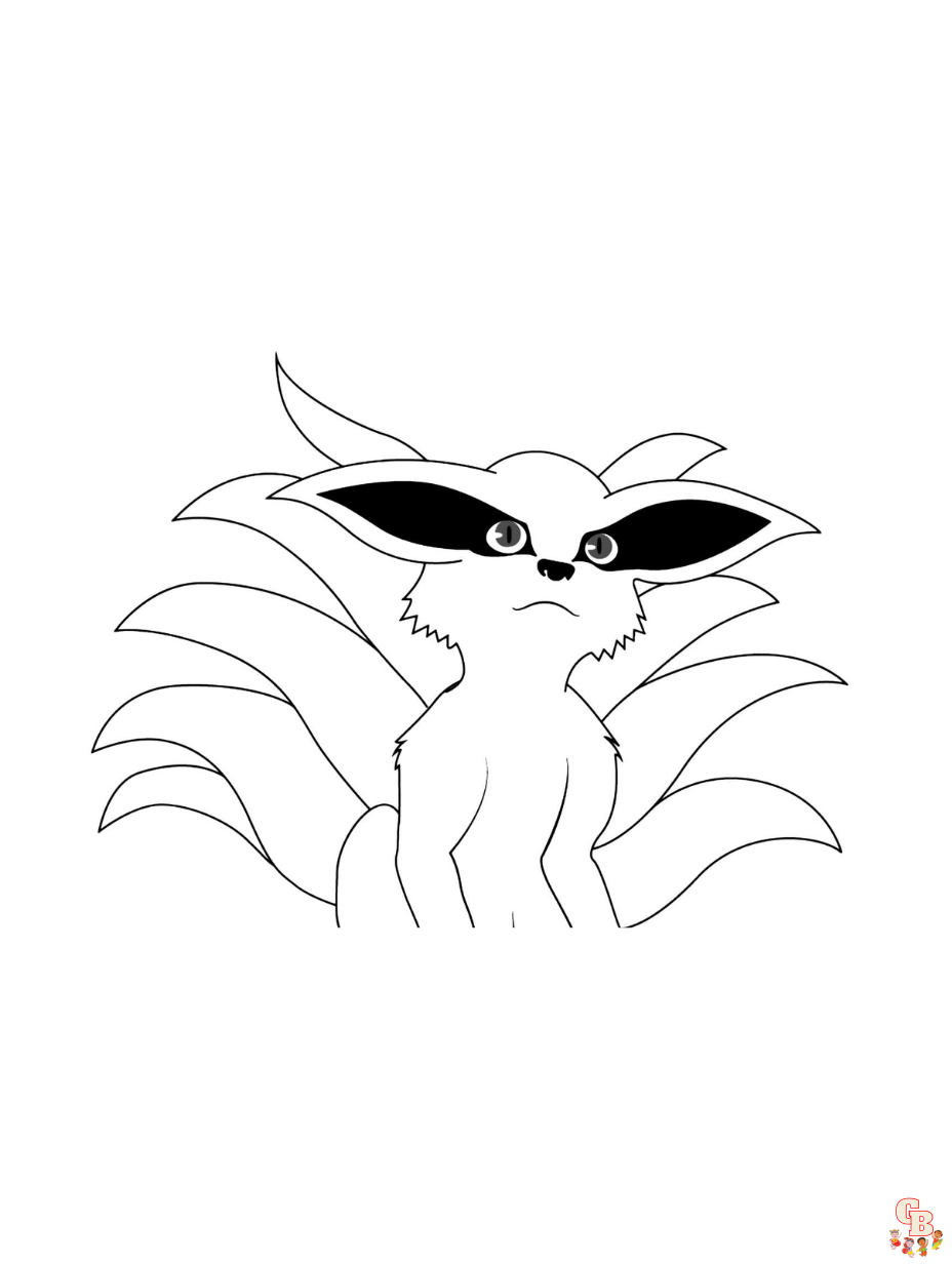 Free naruto coloring pages for kids and adults