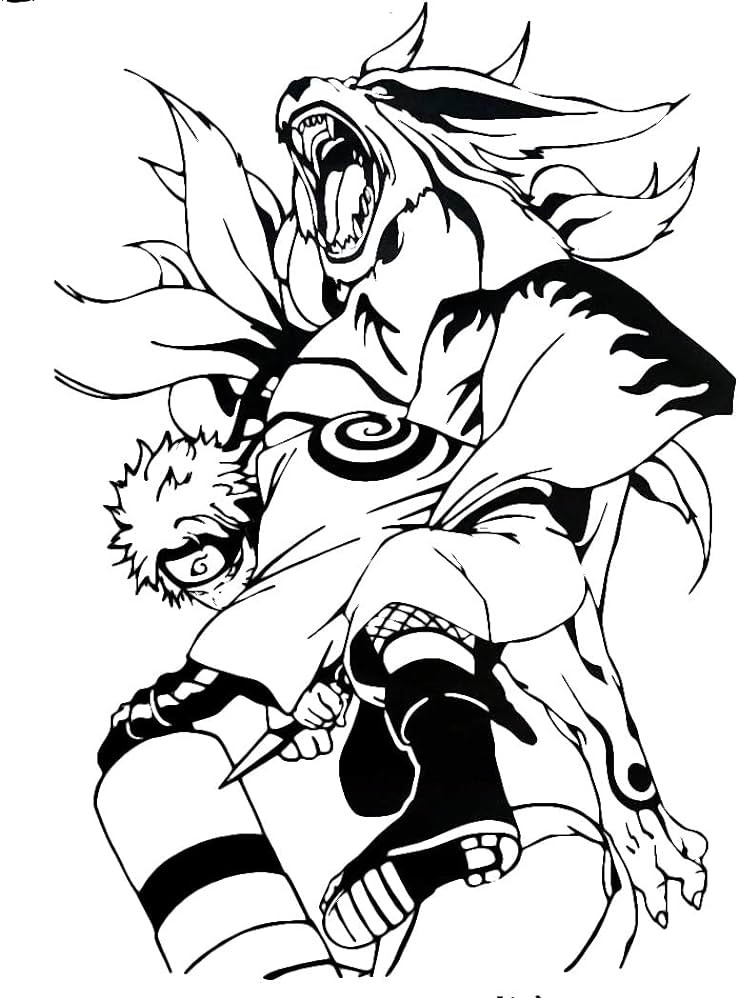Naruto swirl naruto nine