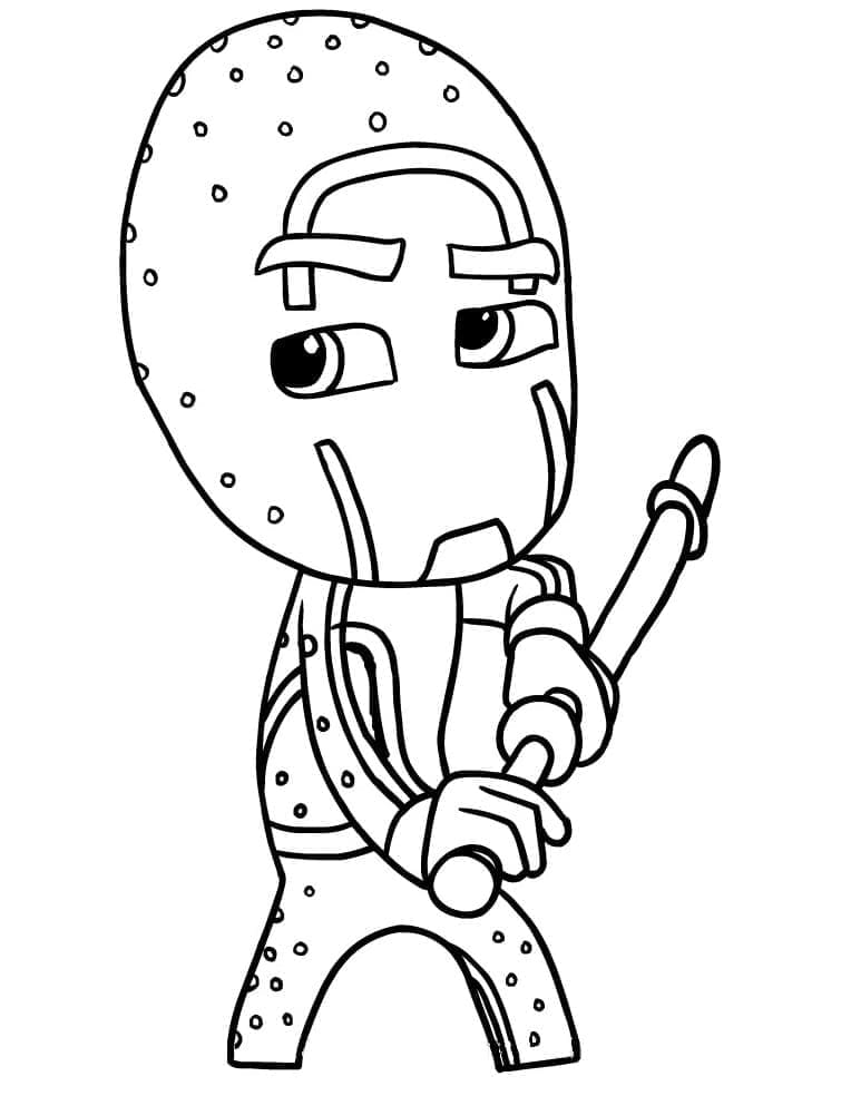 Pj masks coloring pages