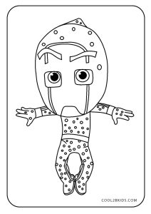 Free printable pj masks coloring pages for kids