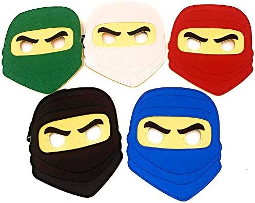 Kool kidz ninja masks for birthdays halloween no color size no size toys