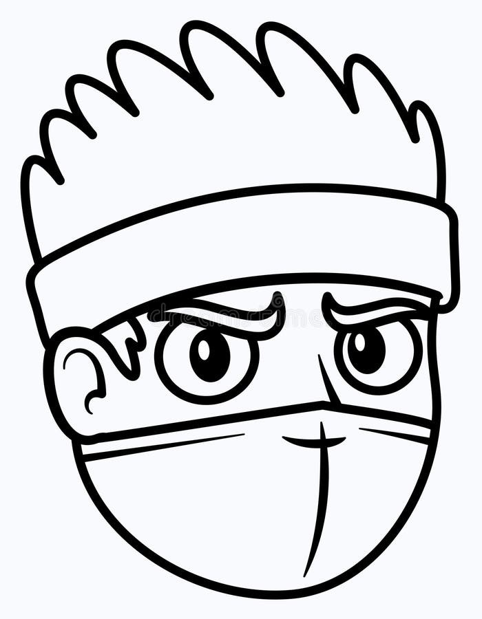 Ninja coloring stock illustrations â ninja coloring stock illustrations vectors clipart
