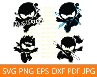 Ninja kidz tv kids svg gaming team top tee svg ninja kidz clipart ninja kidz t